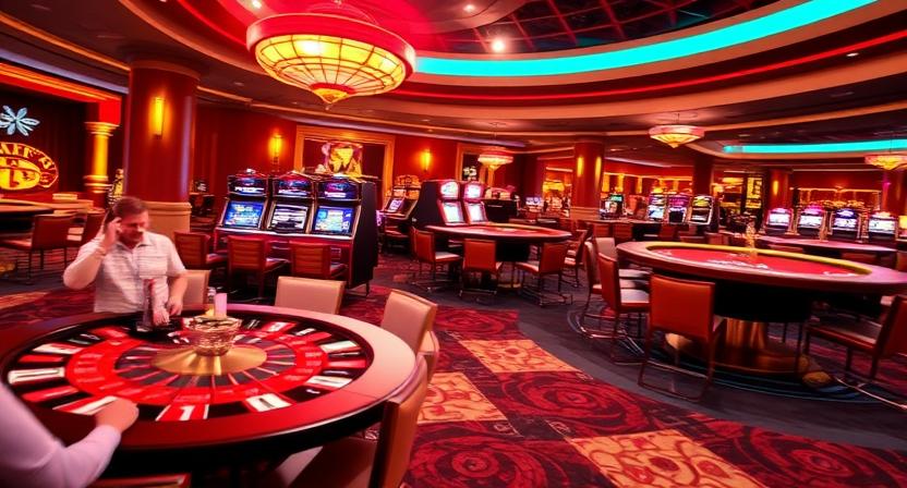 Live dealers and slot thrills at OK777 casino